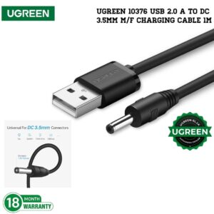 UGREEN 10376 | USB 2.0 to DC 3.5mm Charging Cable (1M)